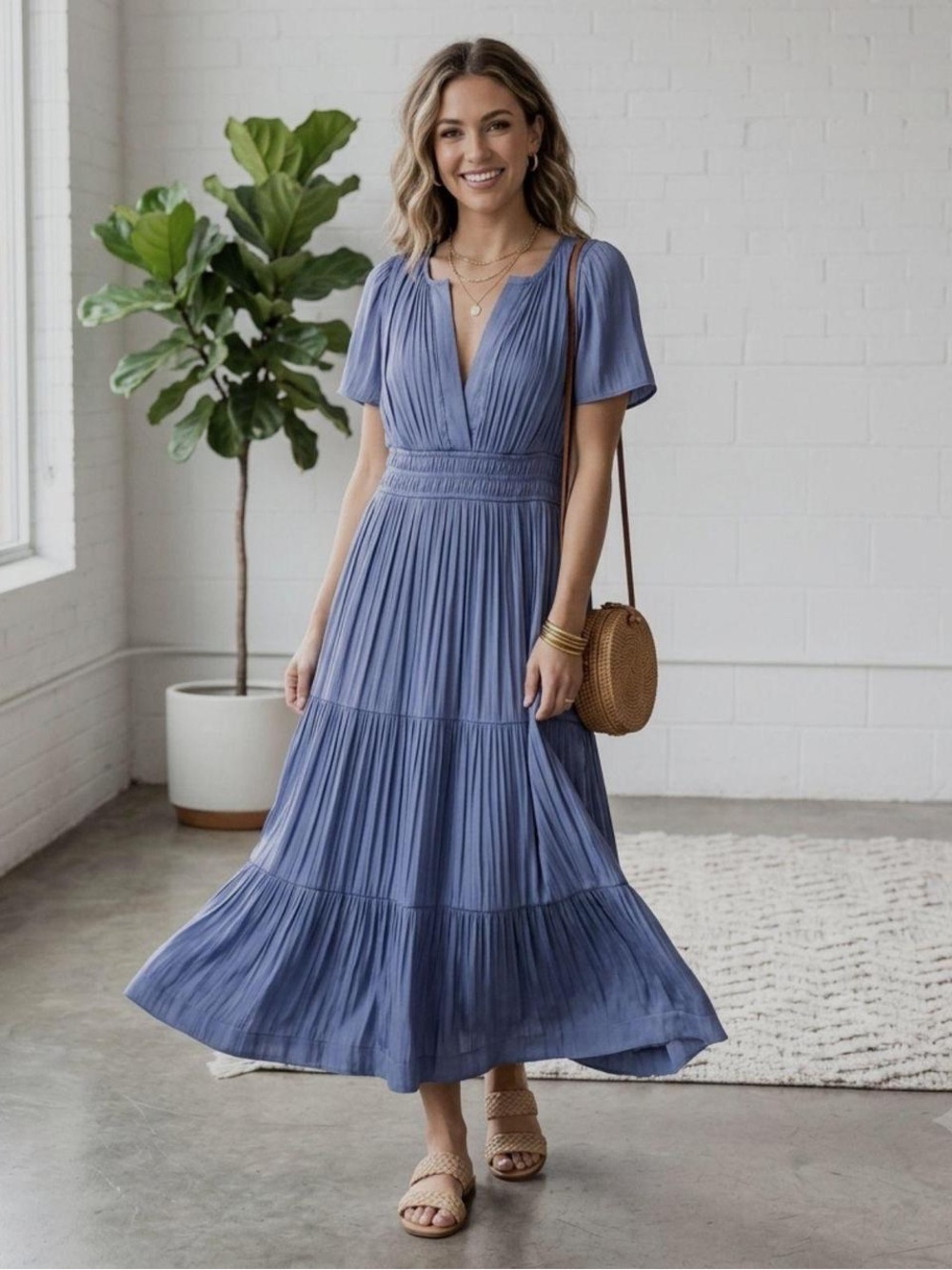 Anthropologie Somerset Dress